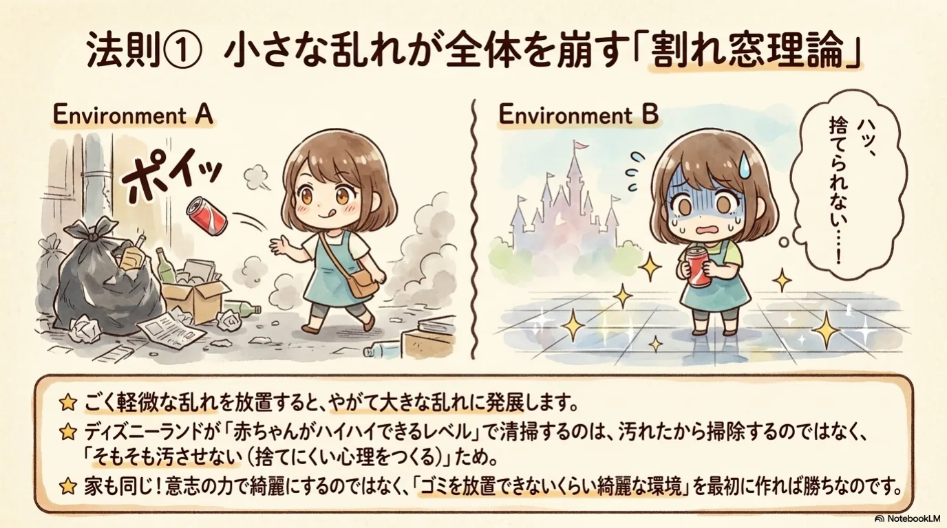 整理収納と割れ窓理論（3）