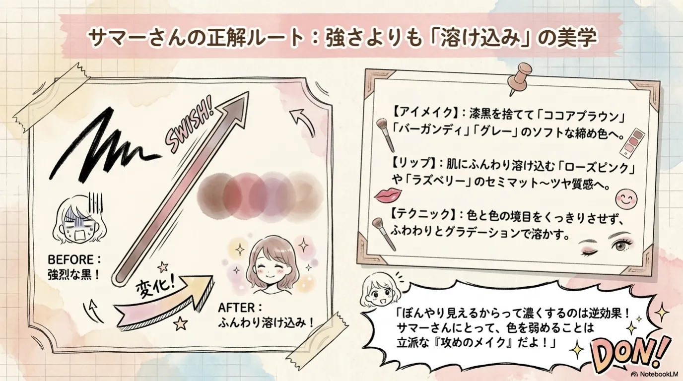 ブルベ事故メイク脱出（6）