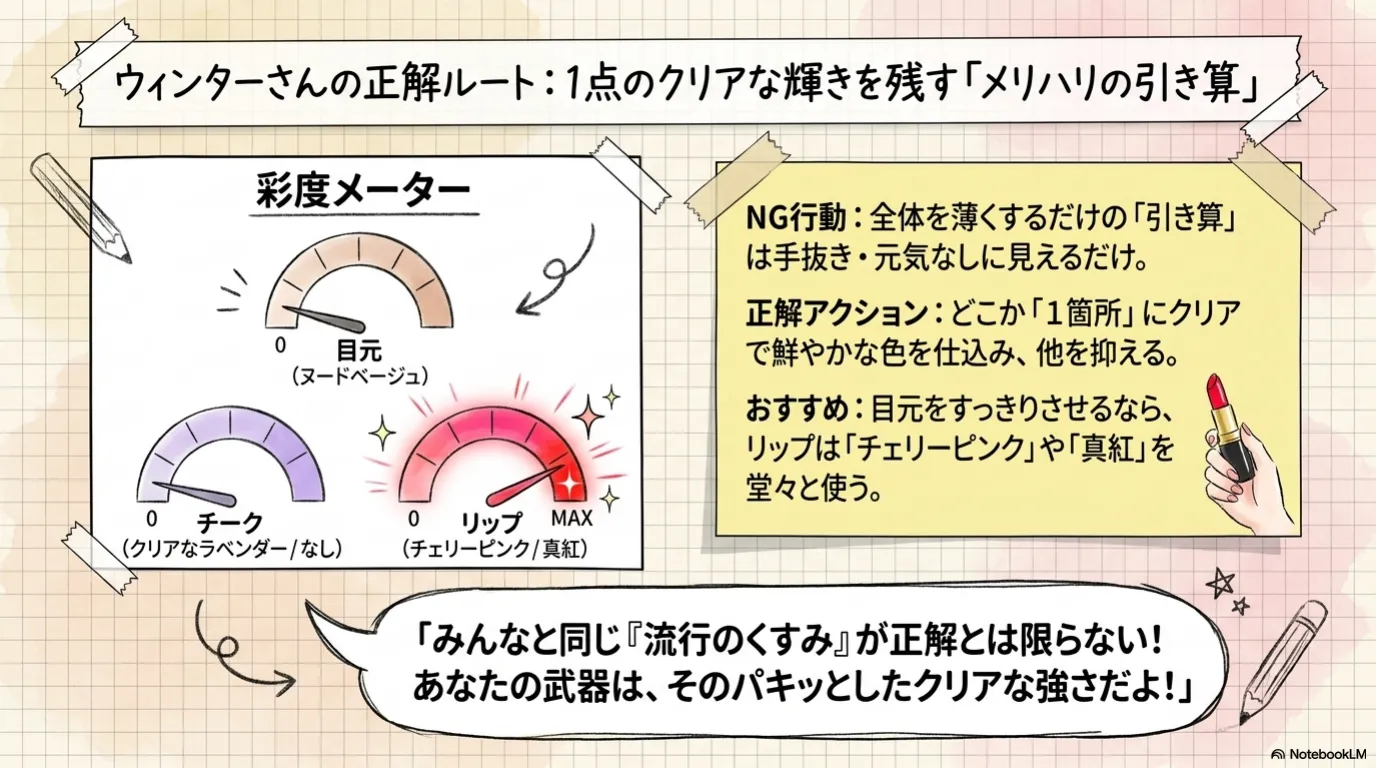 ブルベ事故メイク脱出（8）