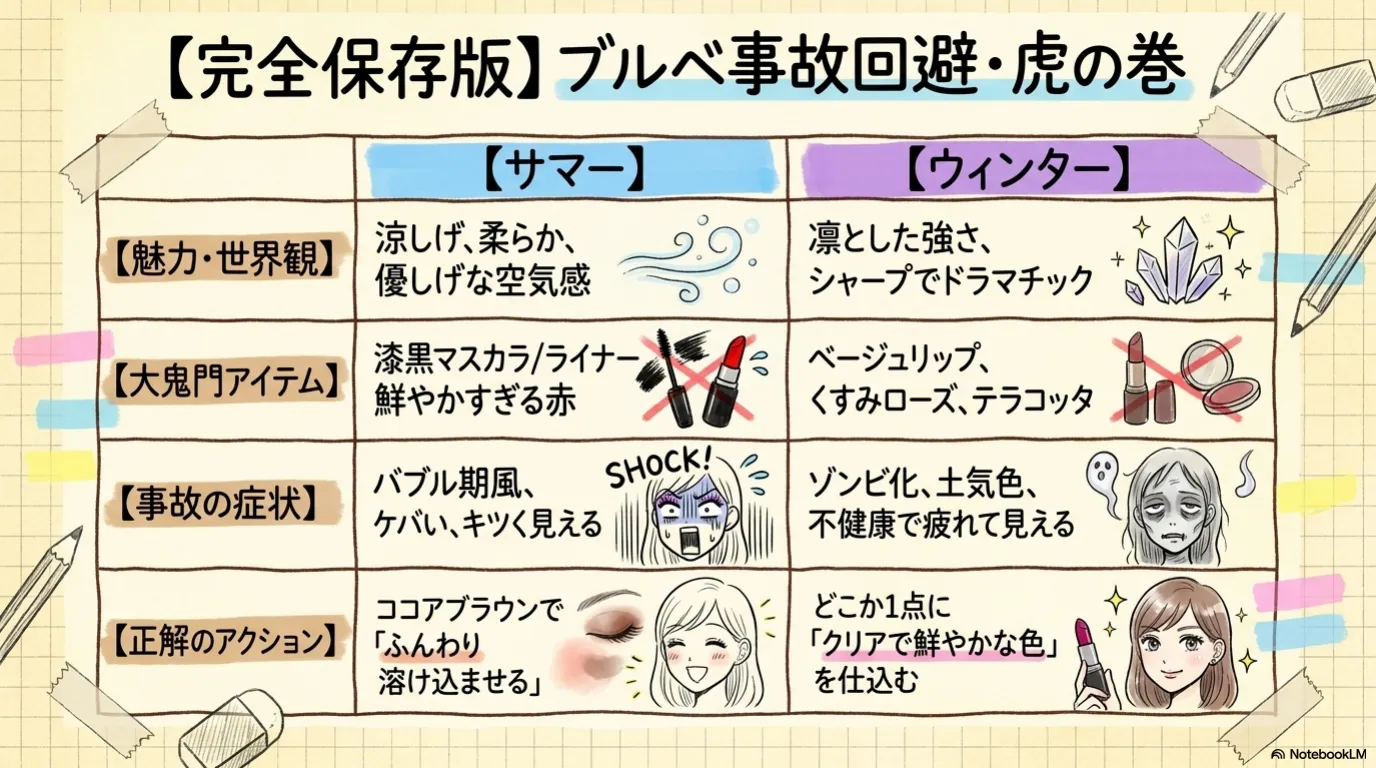 ブルベ事故メイク脱出（10）