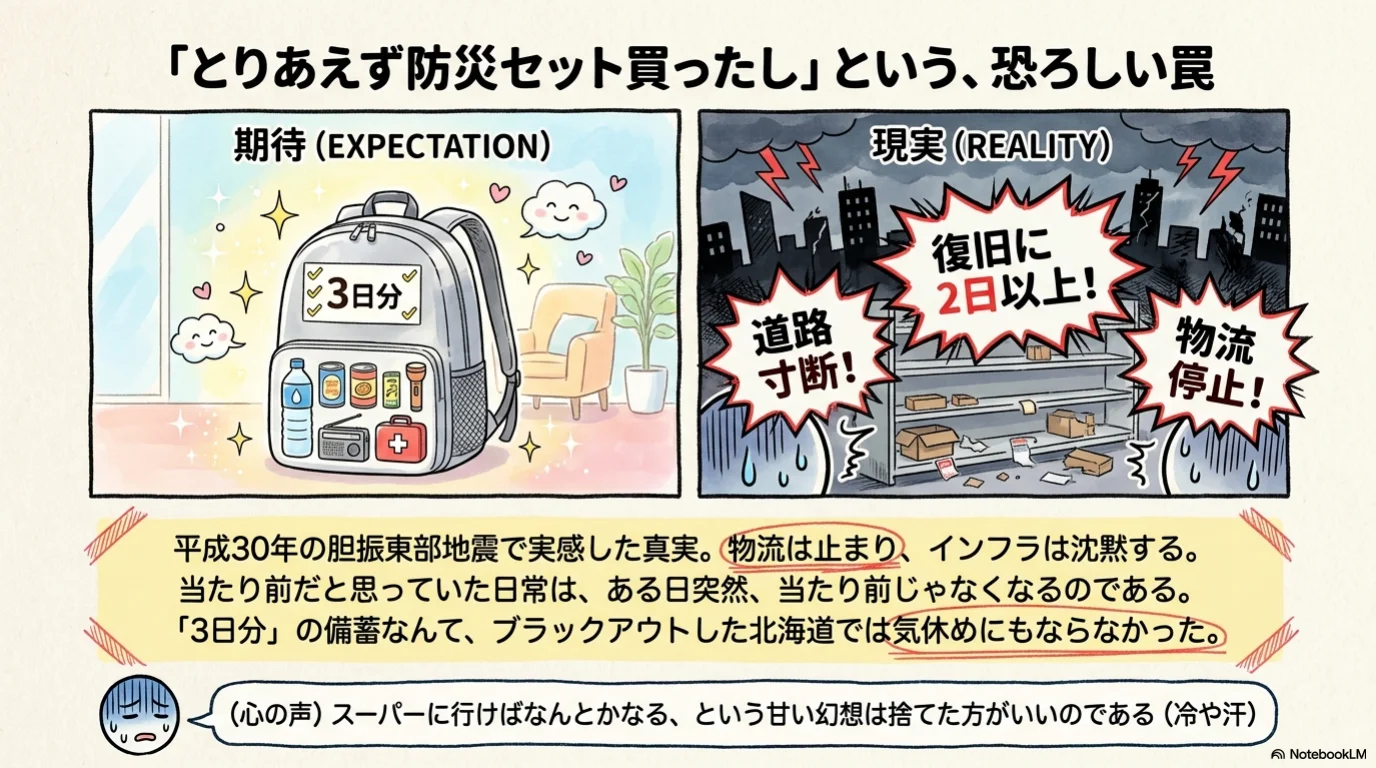 防災食三原則 解説図（2）