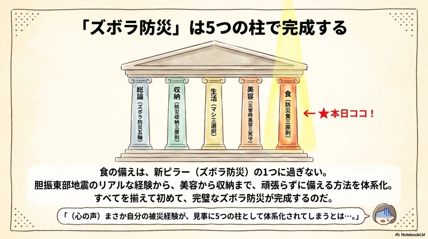 防災食三原則 解説図（13）