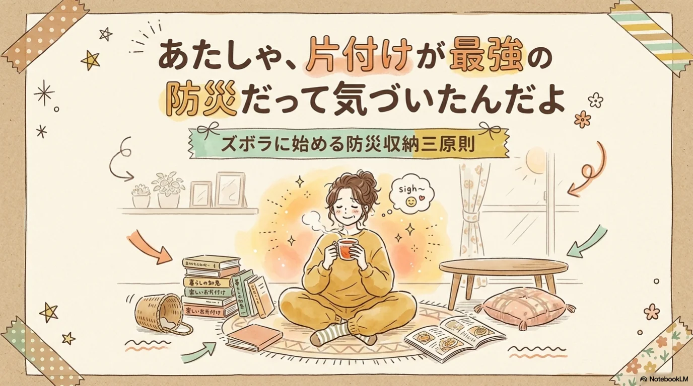 防災収納三原則