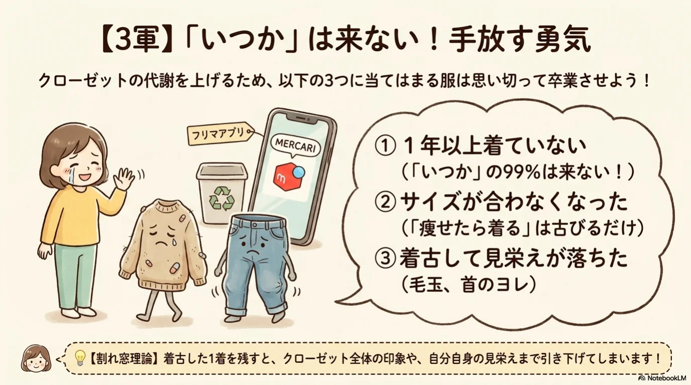 クローゼット三軍管理（7）