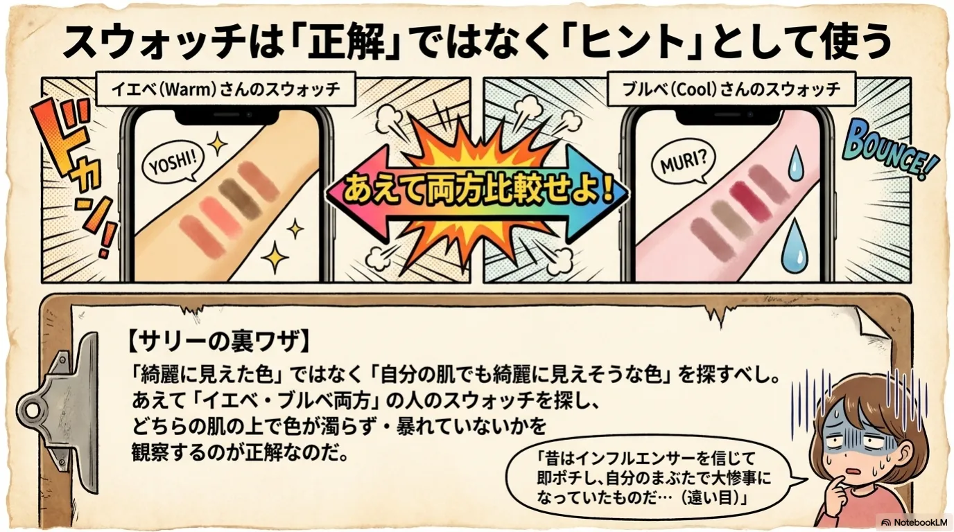 アイシャドウ三見極め（6）
