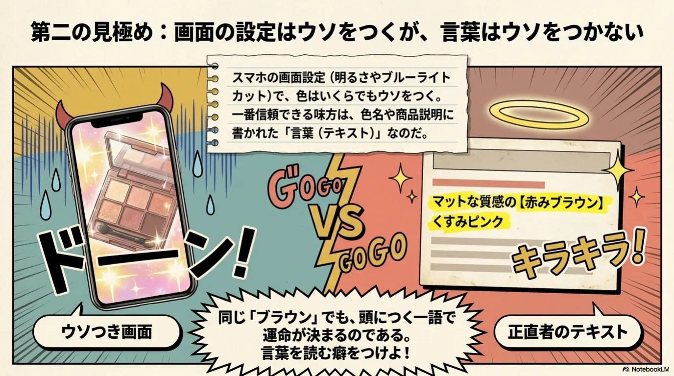 アイシャドウ三見極め（7）