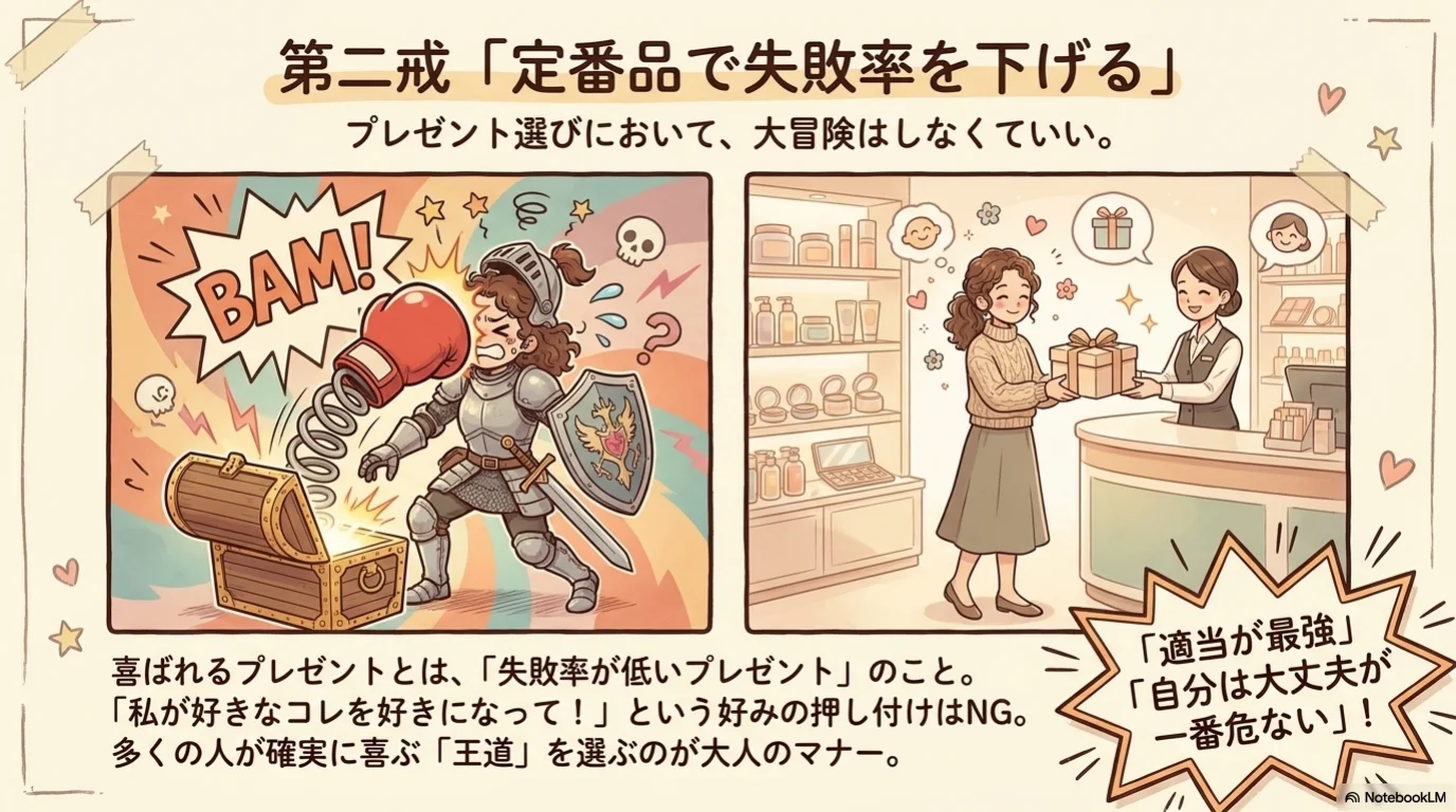 失敗しないギフト三戒（8）