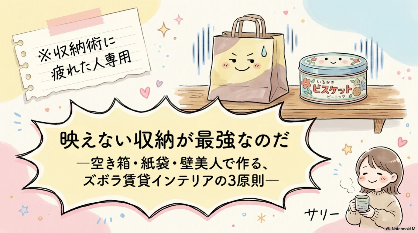 映えない収納が最強