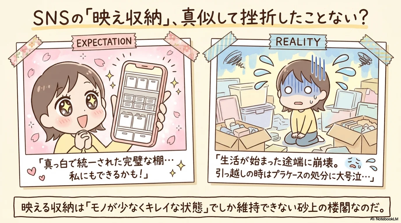 映えない収納が最強（2）