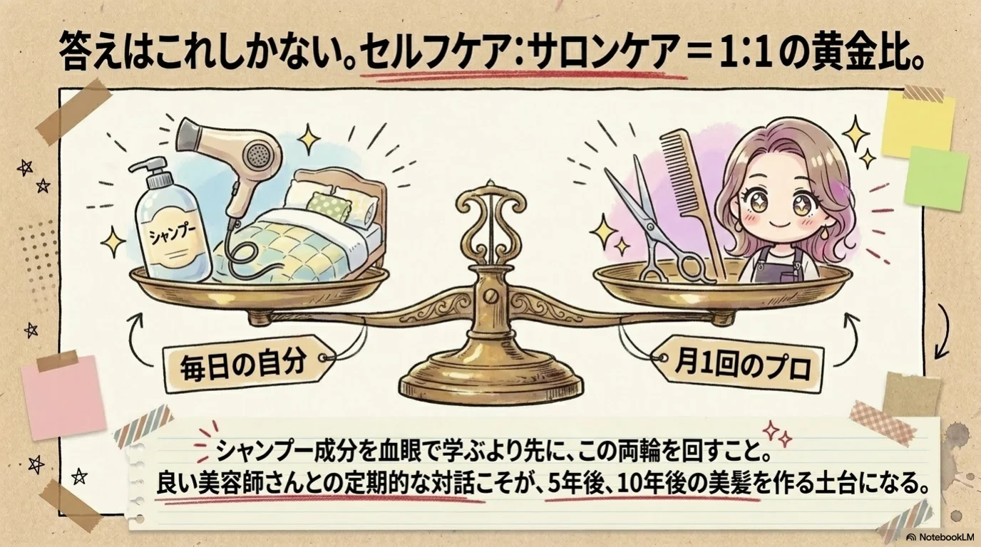ヘアケア1対1の法則（5）