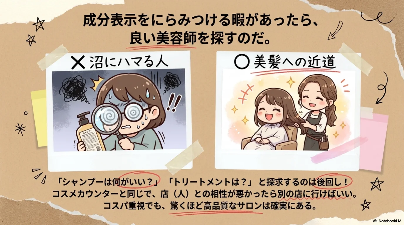 ヘアケア1対1の法則（6）