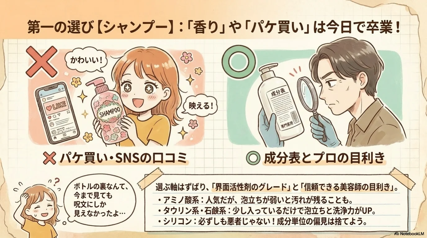 ヘアケア三選び（4）