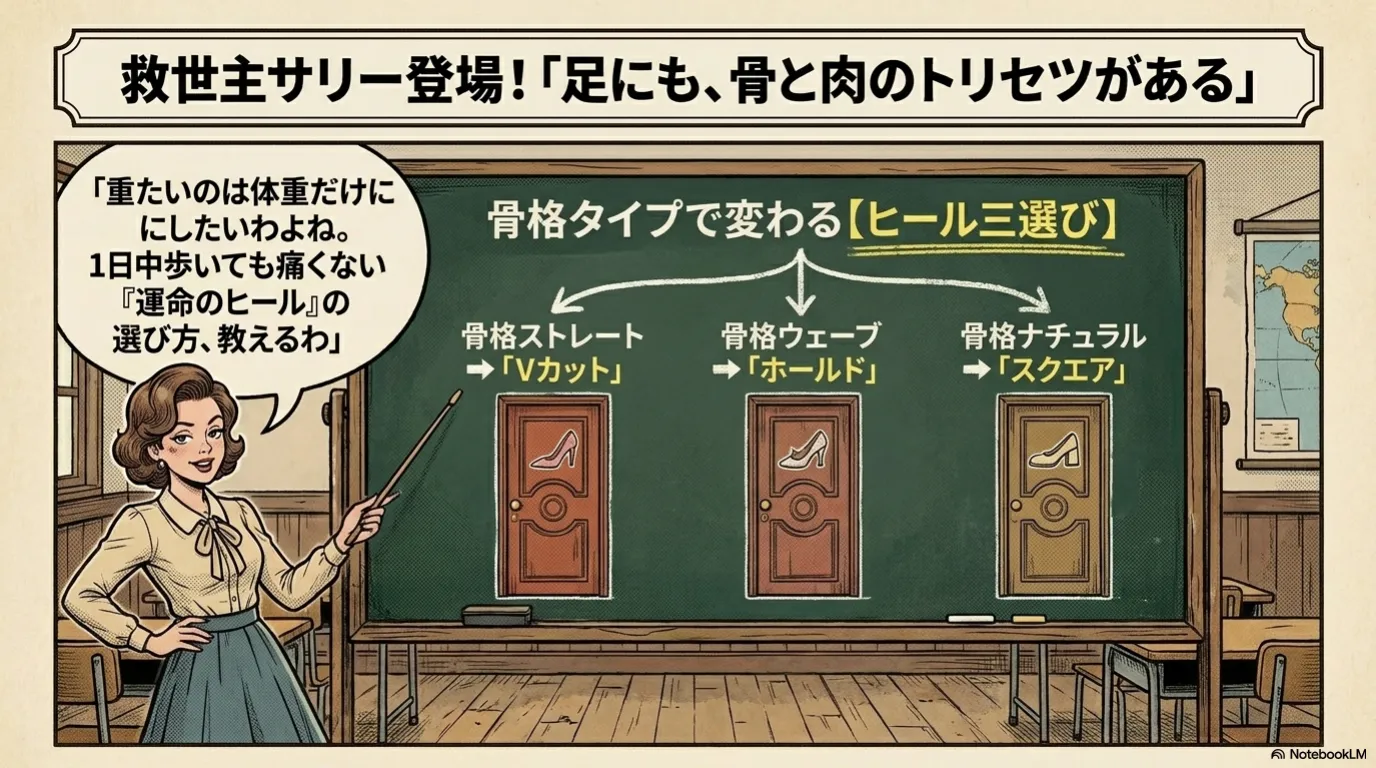 ヒール三選び（4）