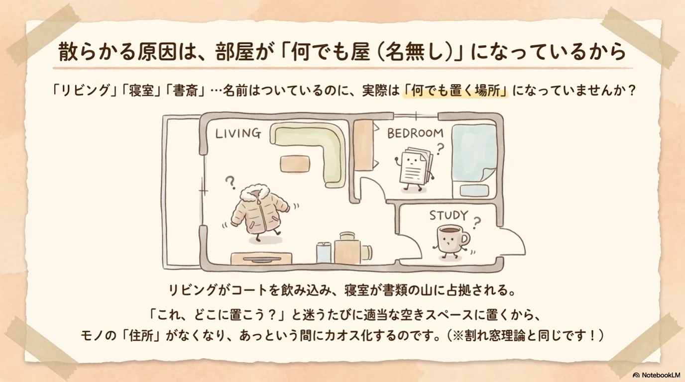 部屋に役目をつける（3）