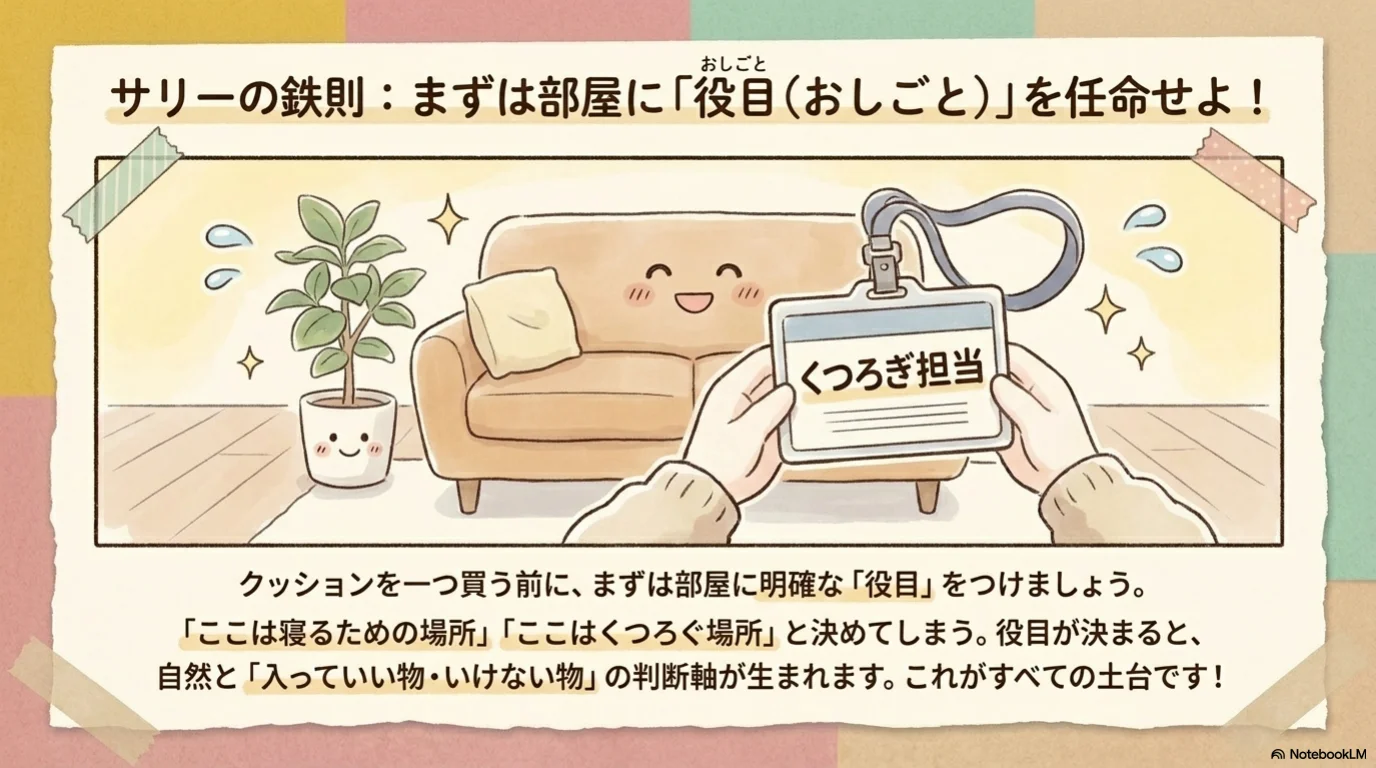部屋に役目をつける（4）