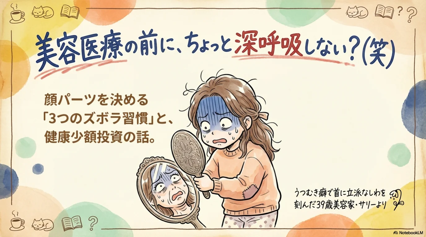 顔パーツ三習慣