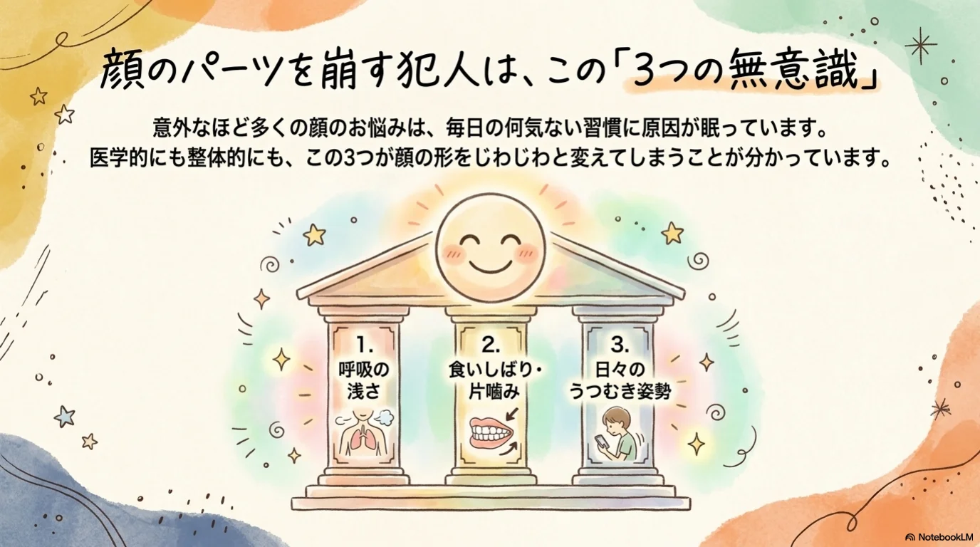 顔パーツ三習慣（5）