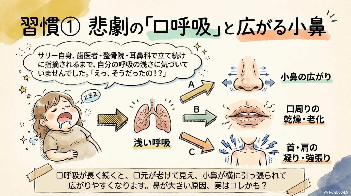 顔パーツ三習慣（6）