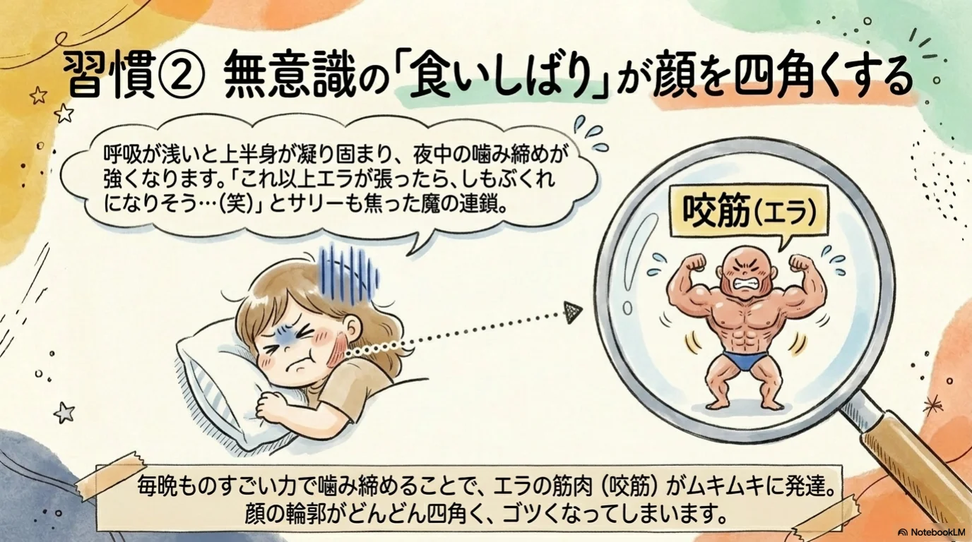 顔パーツ三習慣（8）