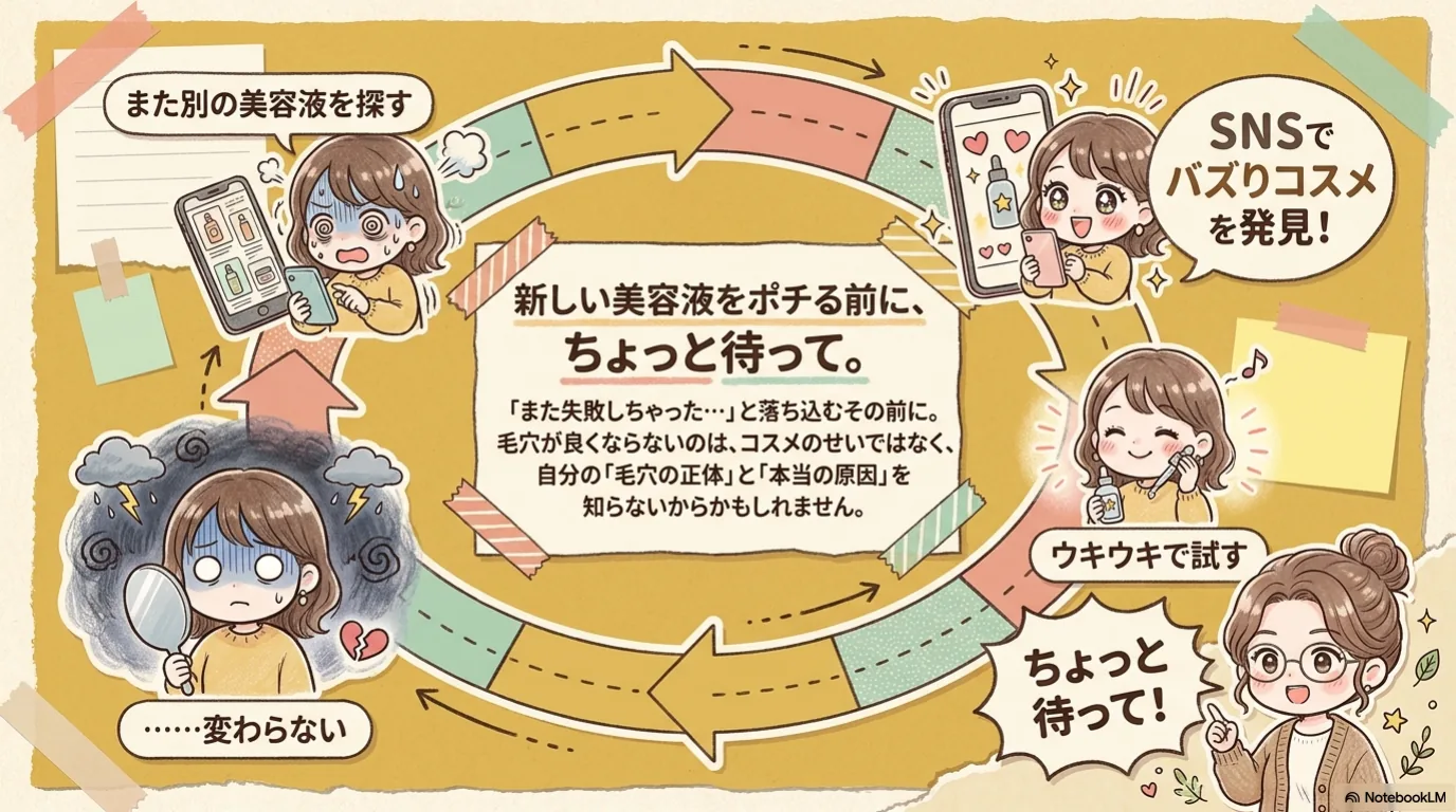 毛穴の4タイプと保湿（2）