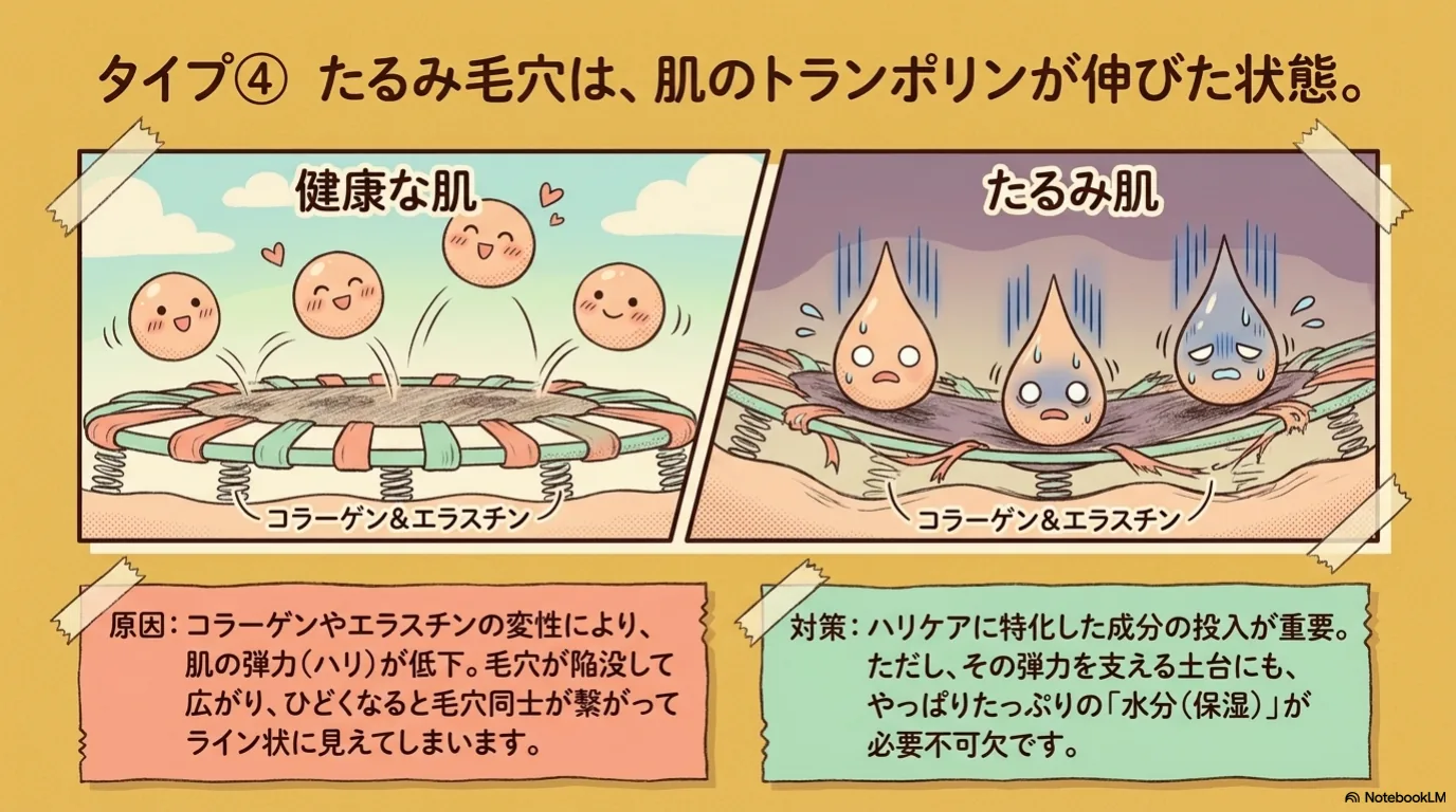 毛穴の4タイプと保湿（9）