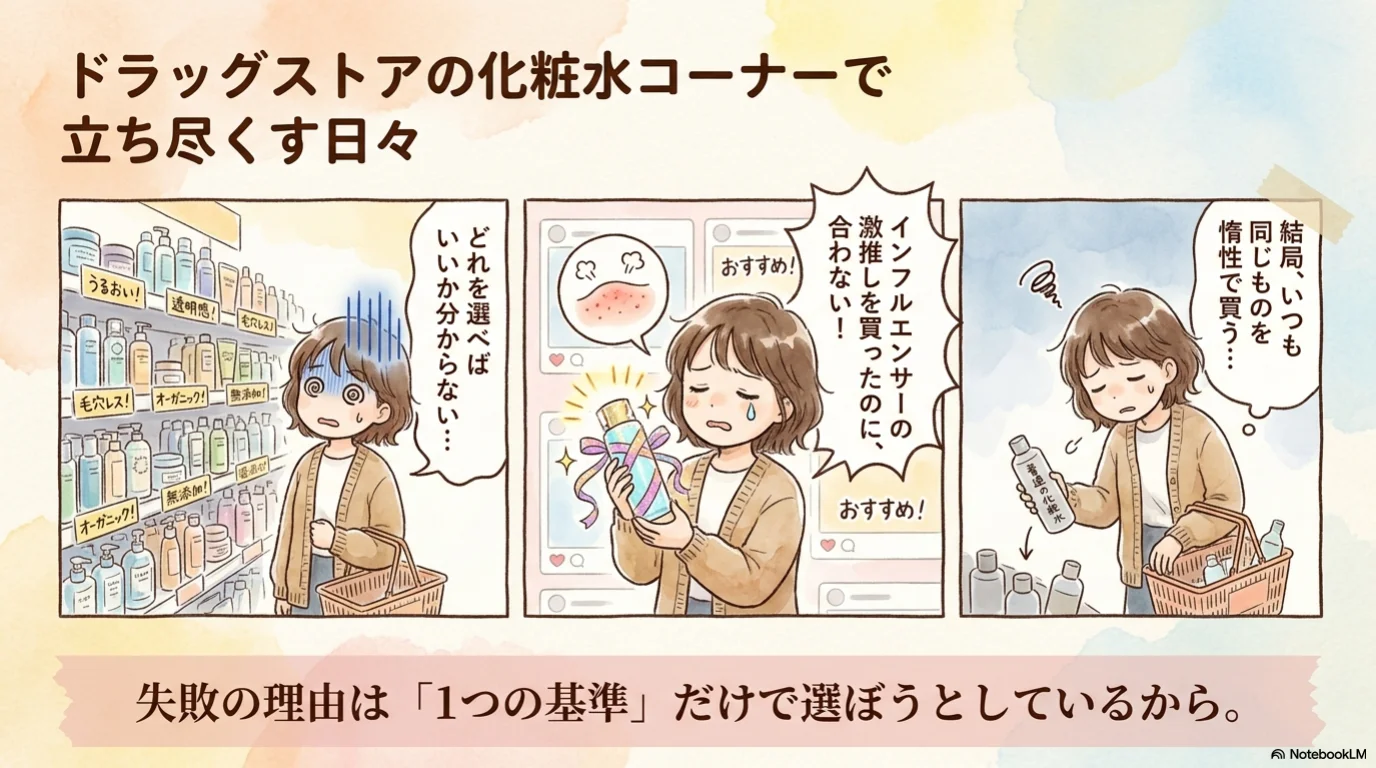 化粧水三軸選び（2）