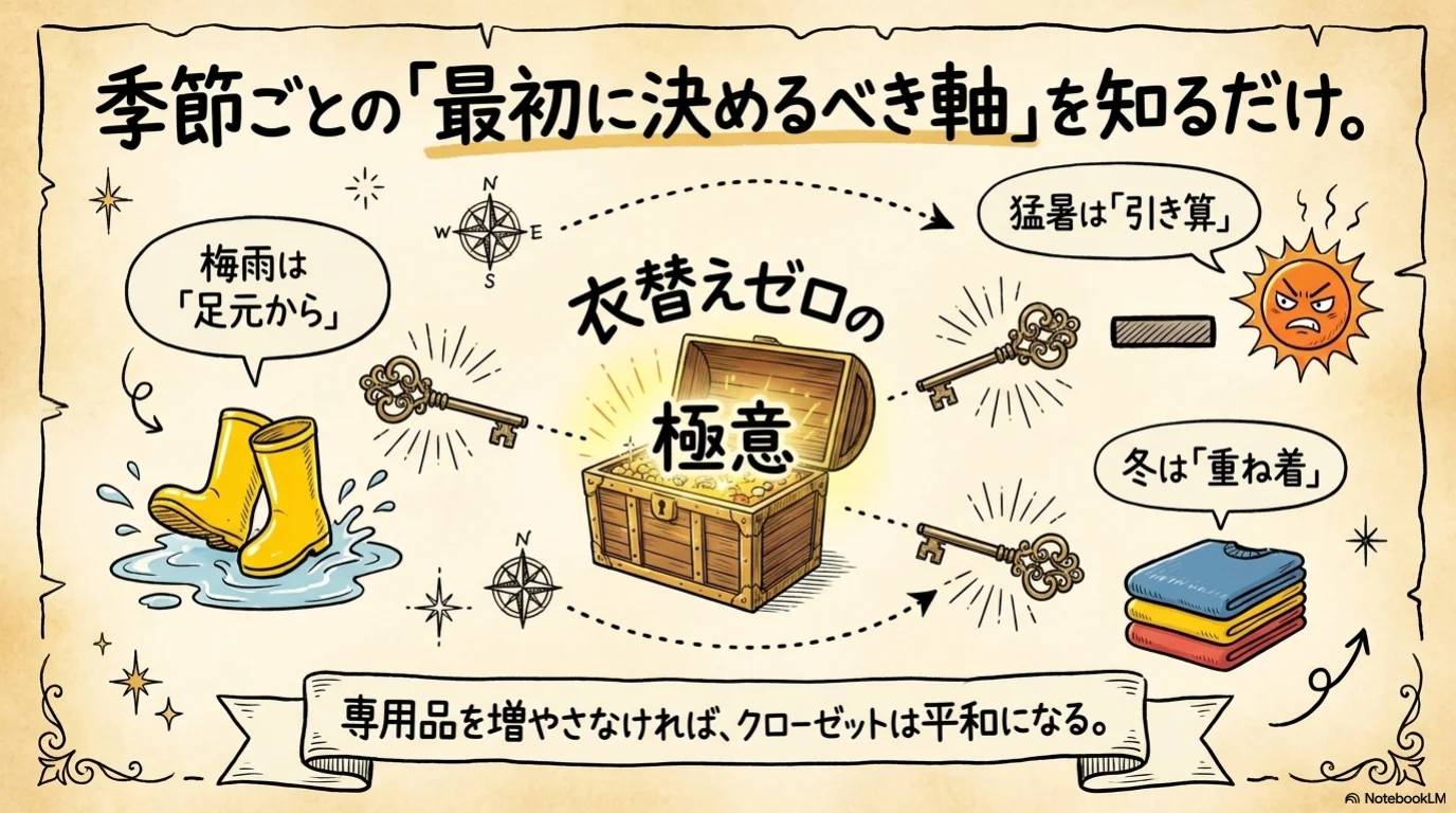 季節別ファッション三軸（4）