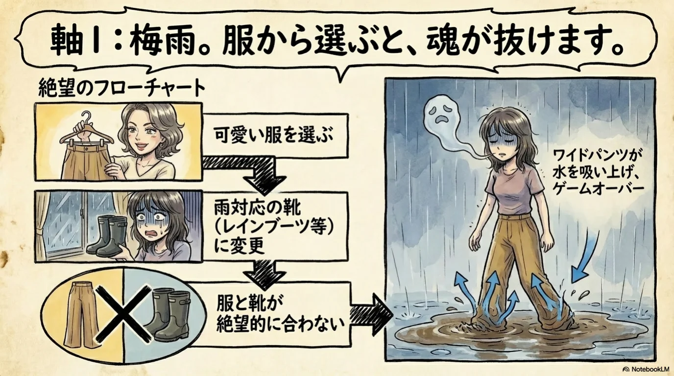 季節別ファッション三軸（5）