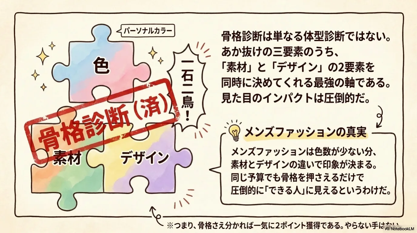 骨格診断の三要素（3）