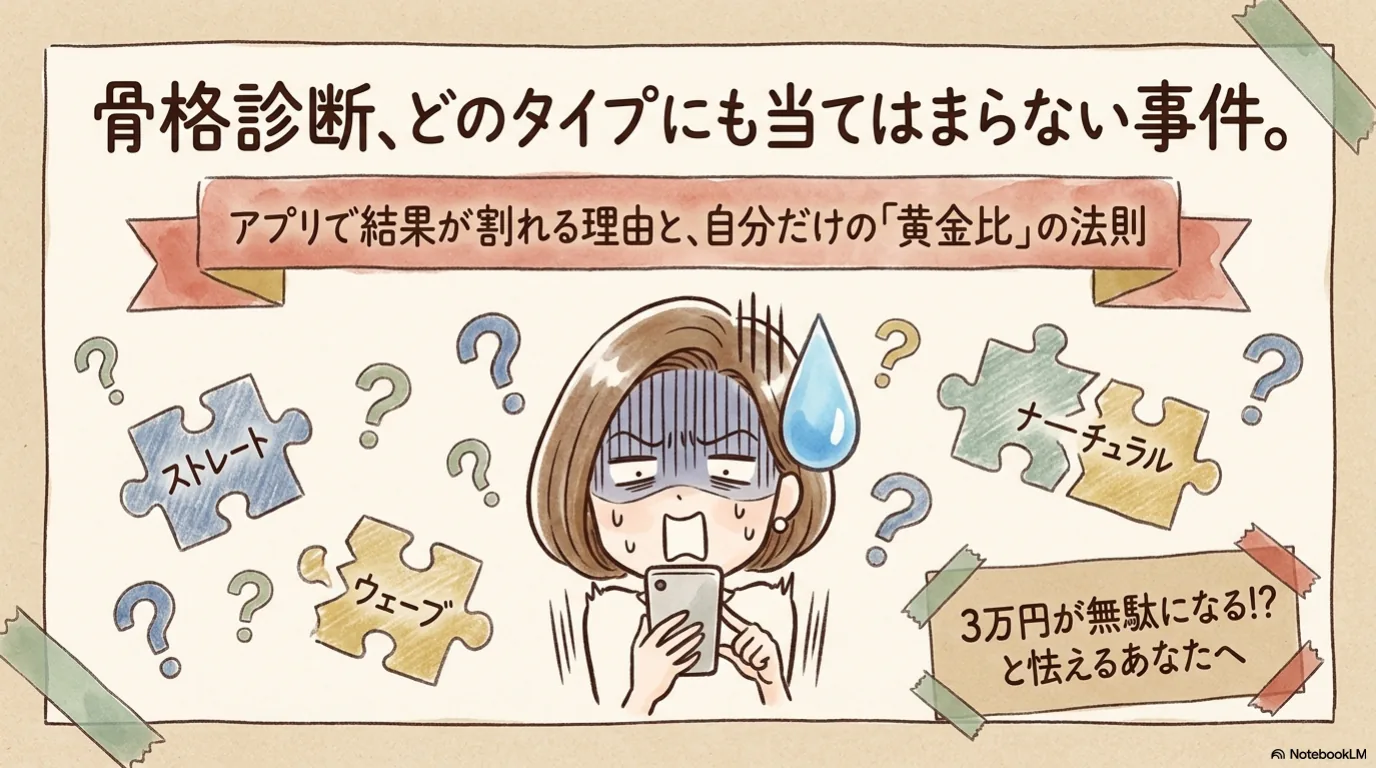 骨格診断、どのタイプにも当てはまらない