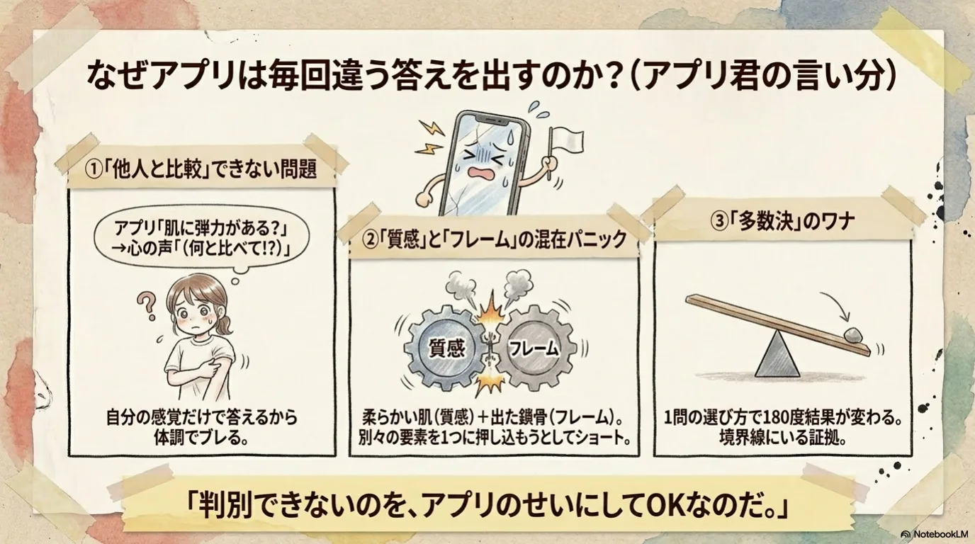 骨格診断、どのタイプにも当てはまらない（4）