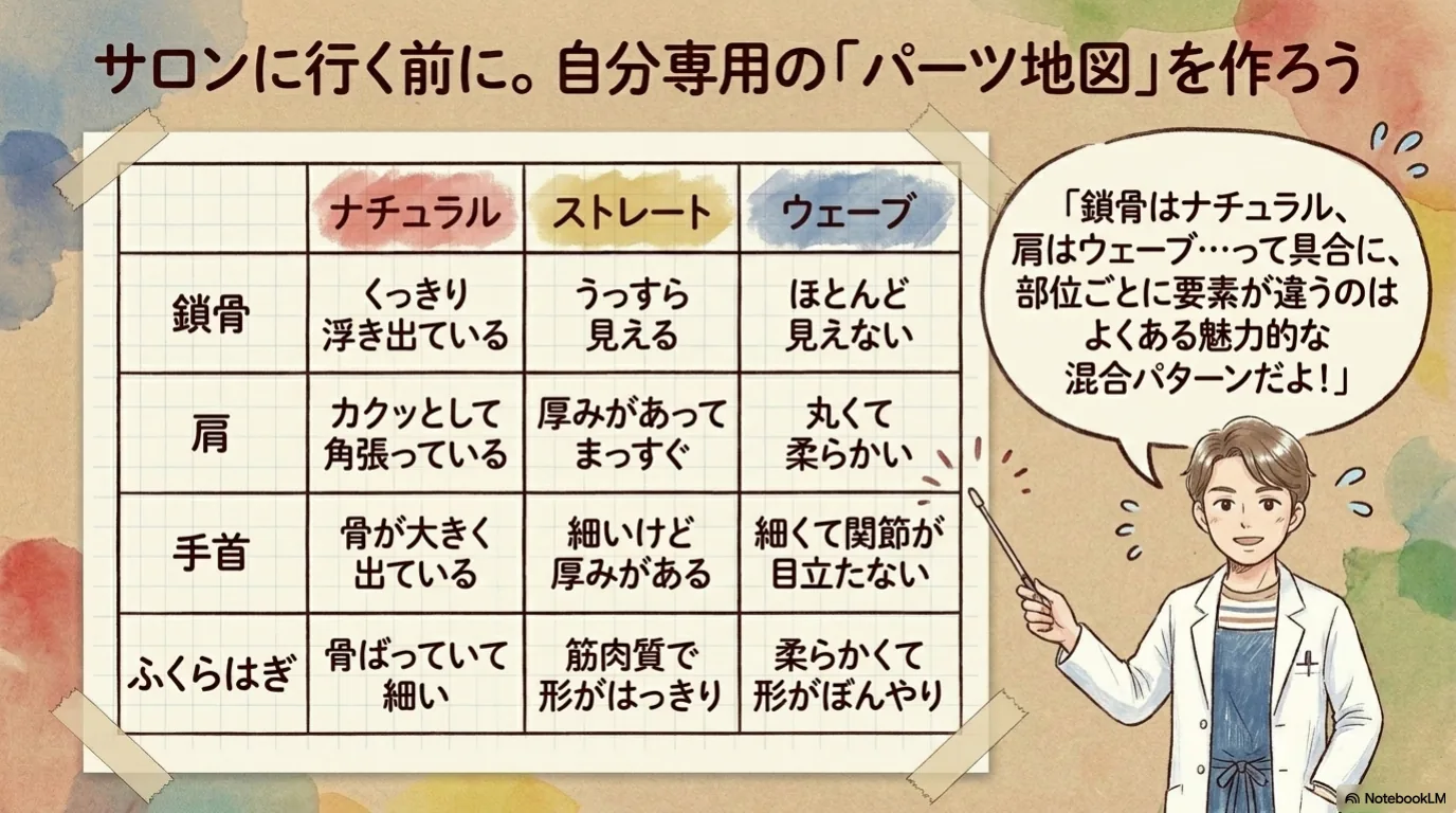 骨格診断、どのタイプにも当てはまらない（7）