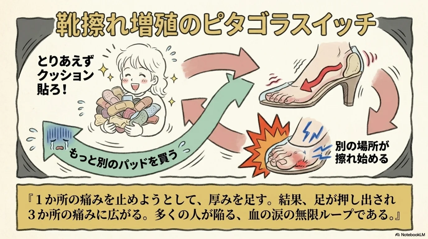 靴擦れ三原則（3）