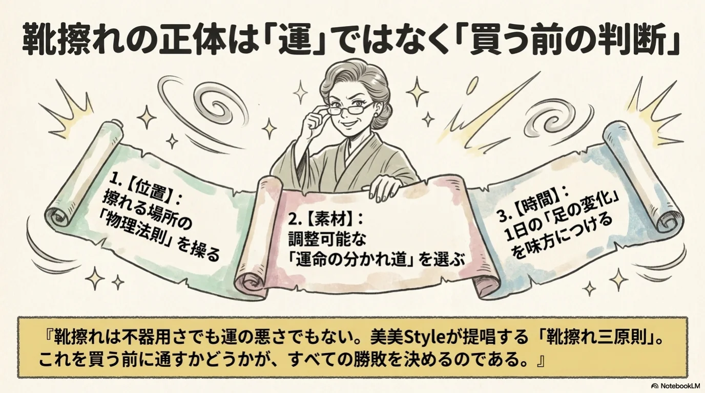 靴擦れ三原則（4）