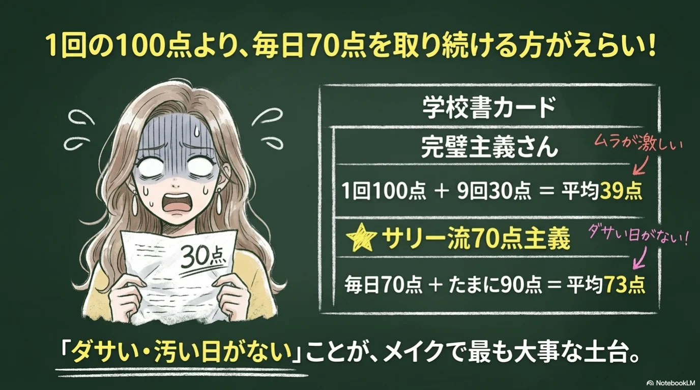 毎日70点メイク三技（3）