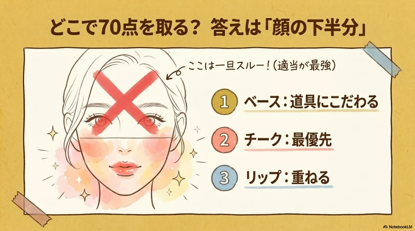 毎日70点メイク三技（4）