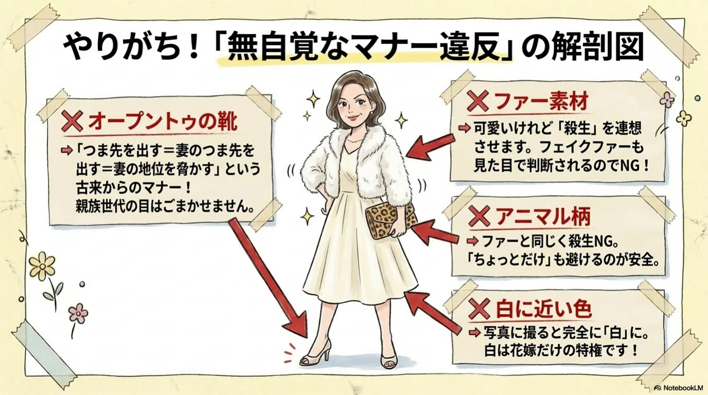 マナー違反を知ってからがスタート（5）