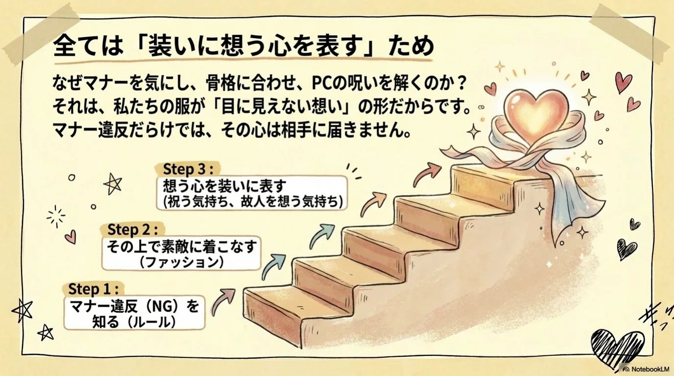 マナー違反を知ってからがスタート（13）