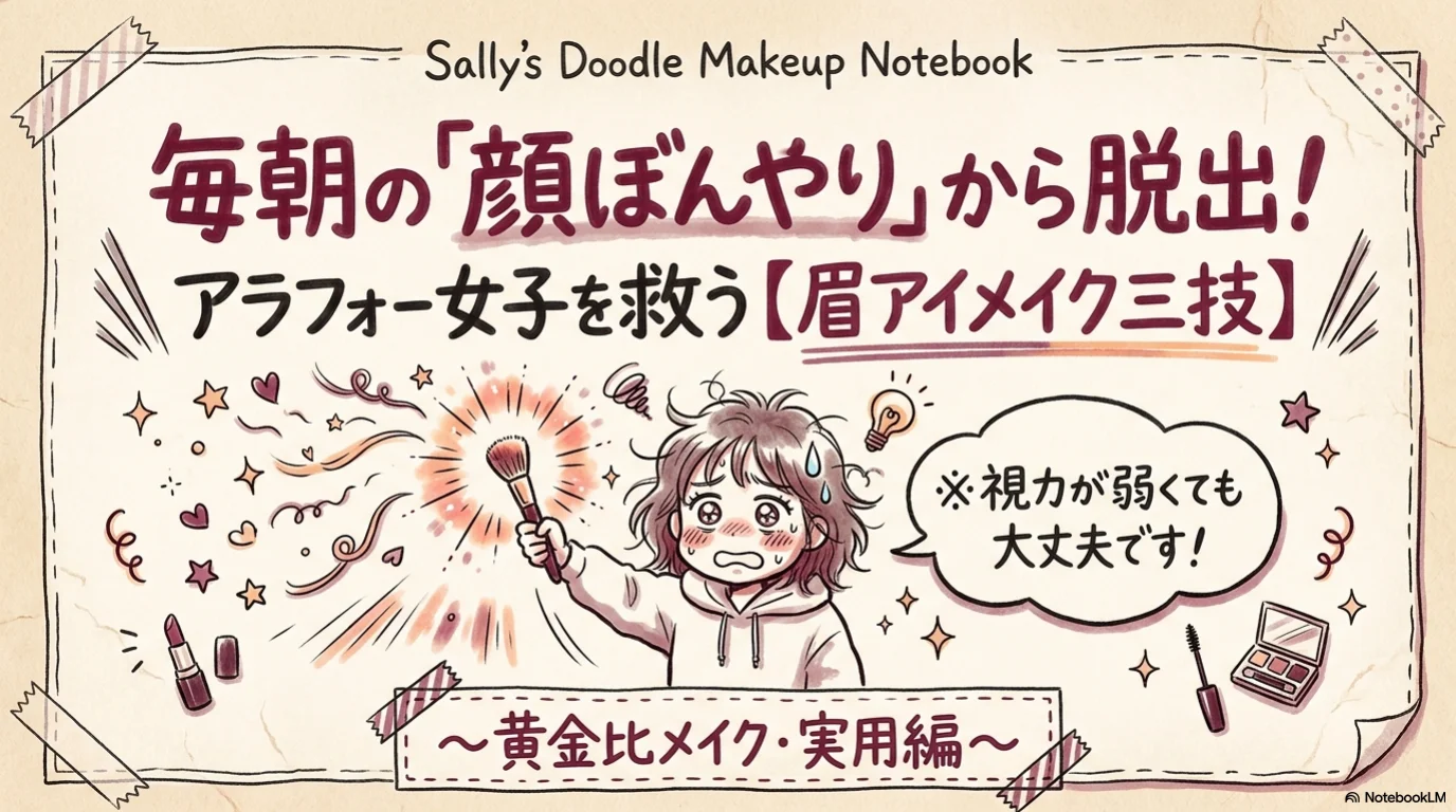 眉アイメイク三技