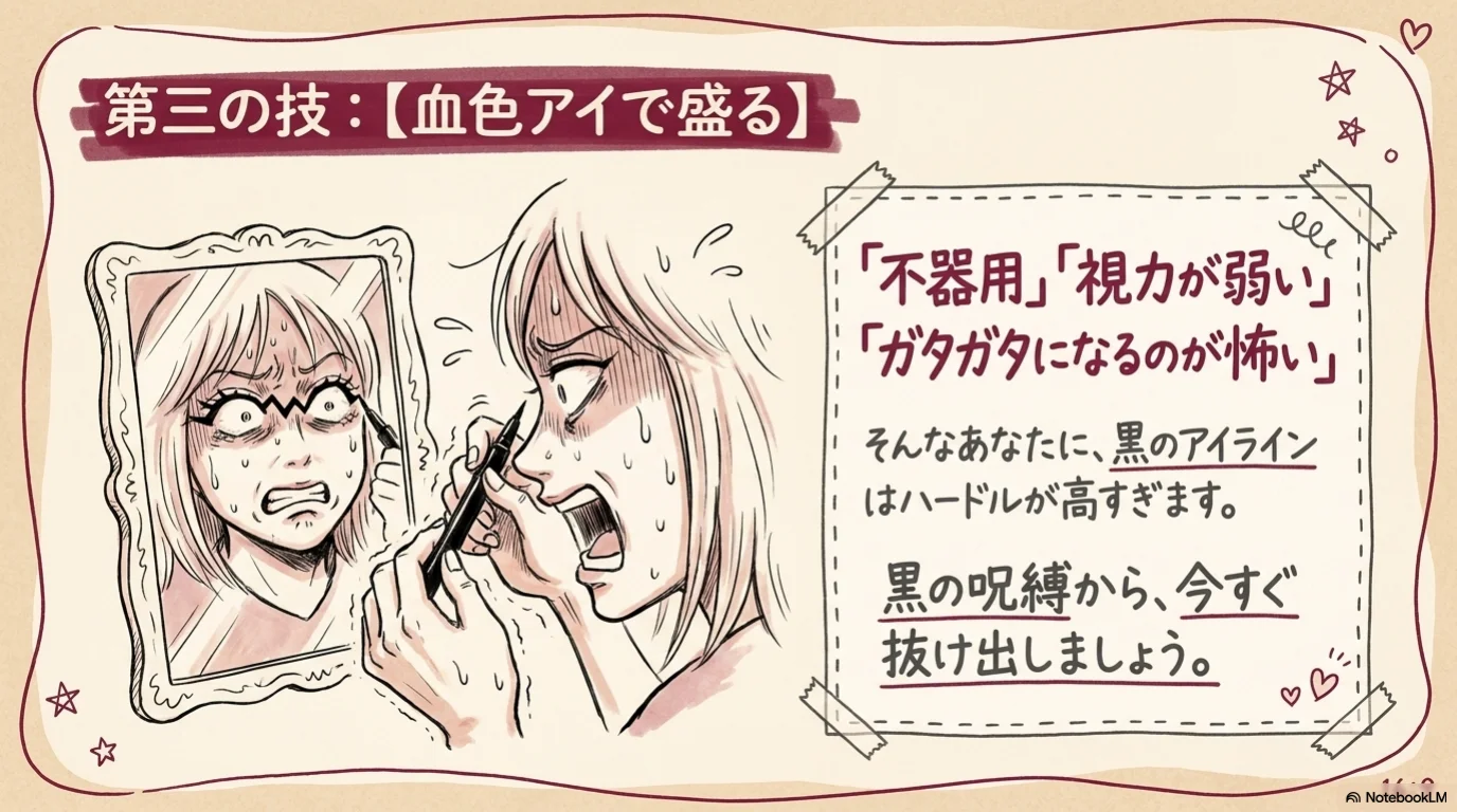眉アイメイク三技（9）