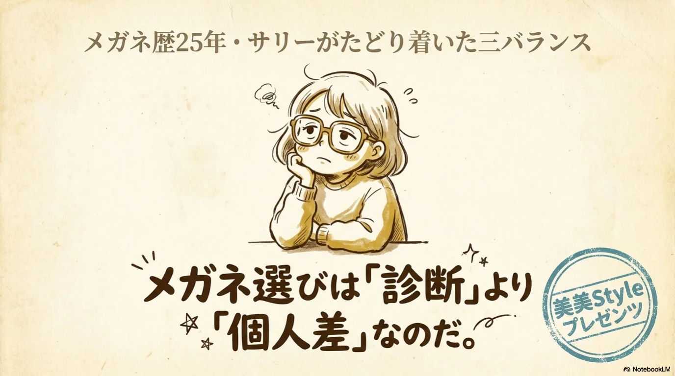 メガネ三バランス