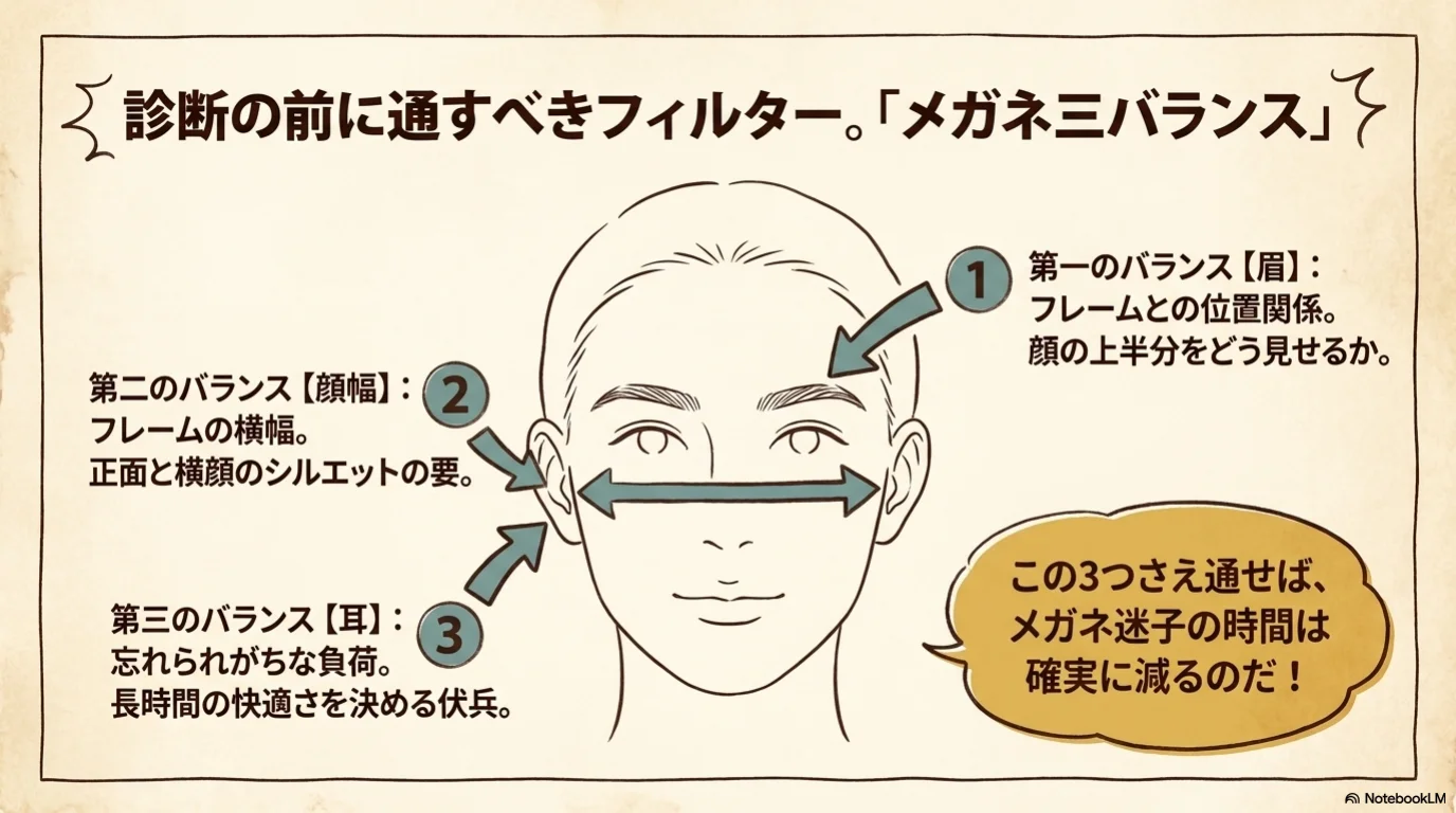 メガネ三バランス（4）