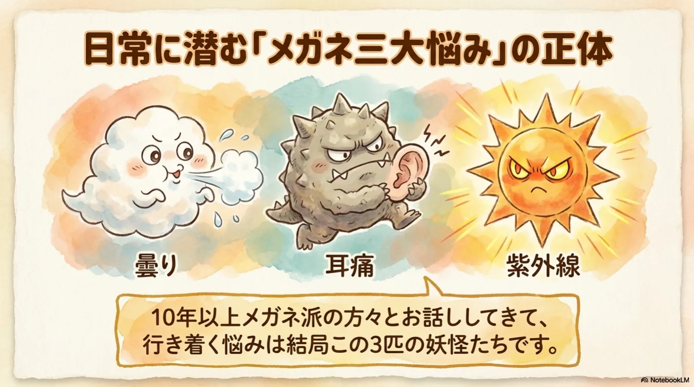 メガネ三大悩み解決（3）