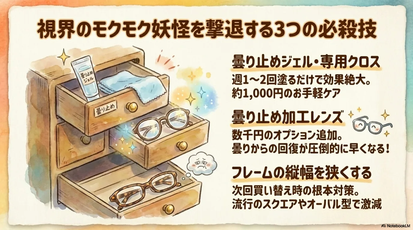 メガネ三大悩み解決（5）