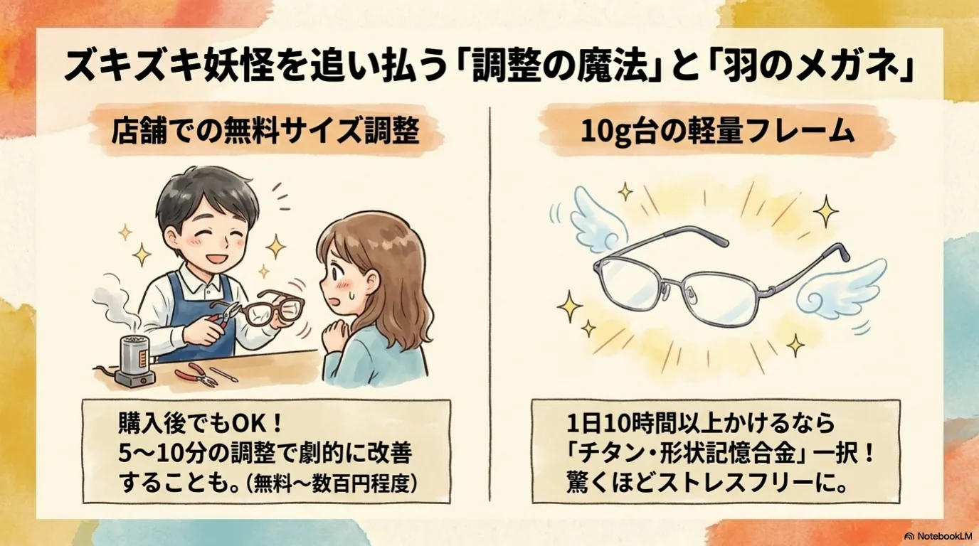 メガネ三大悩み解決（8）