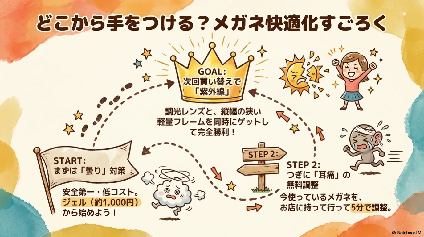 メガネ三大悩み解決（11）