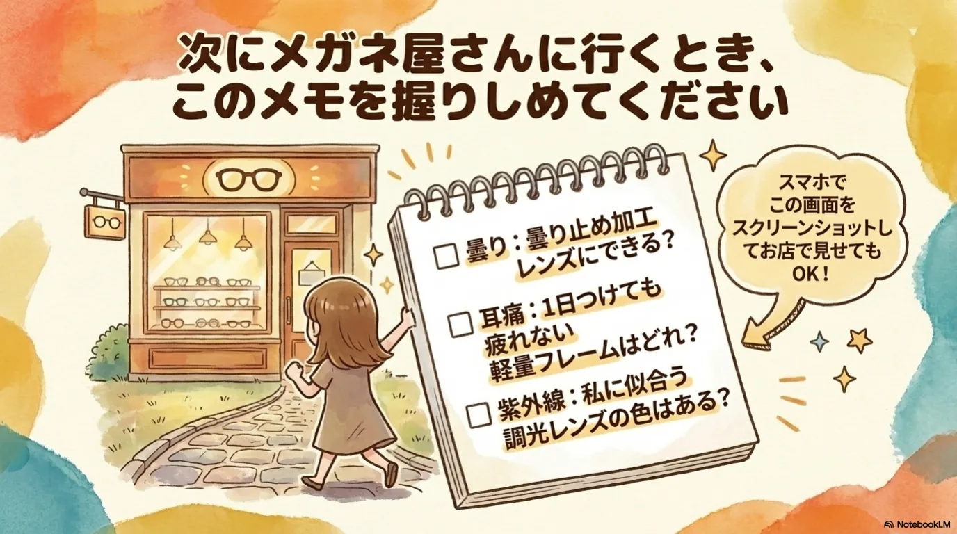 メガネ三大悩み解決（13）