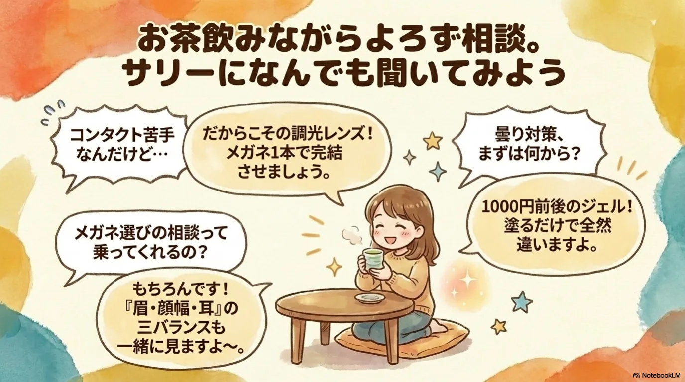 メガネ三大悩み解決（14）