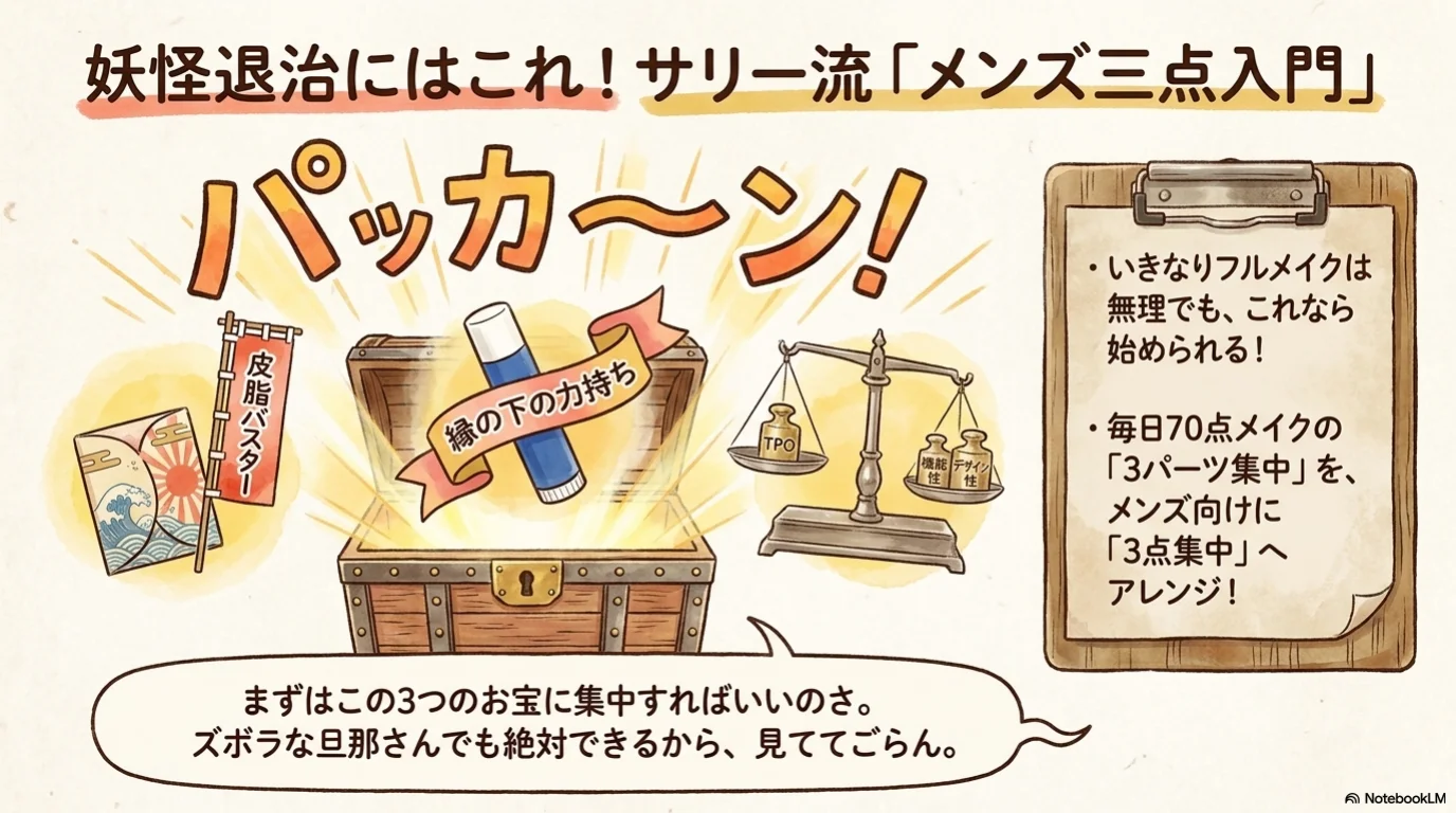 メンズ三点入門（4）