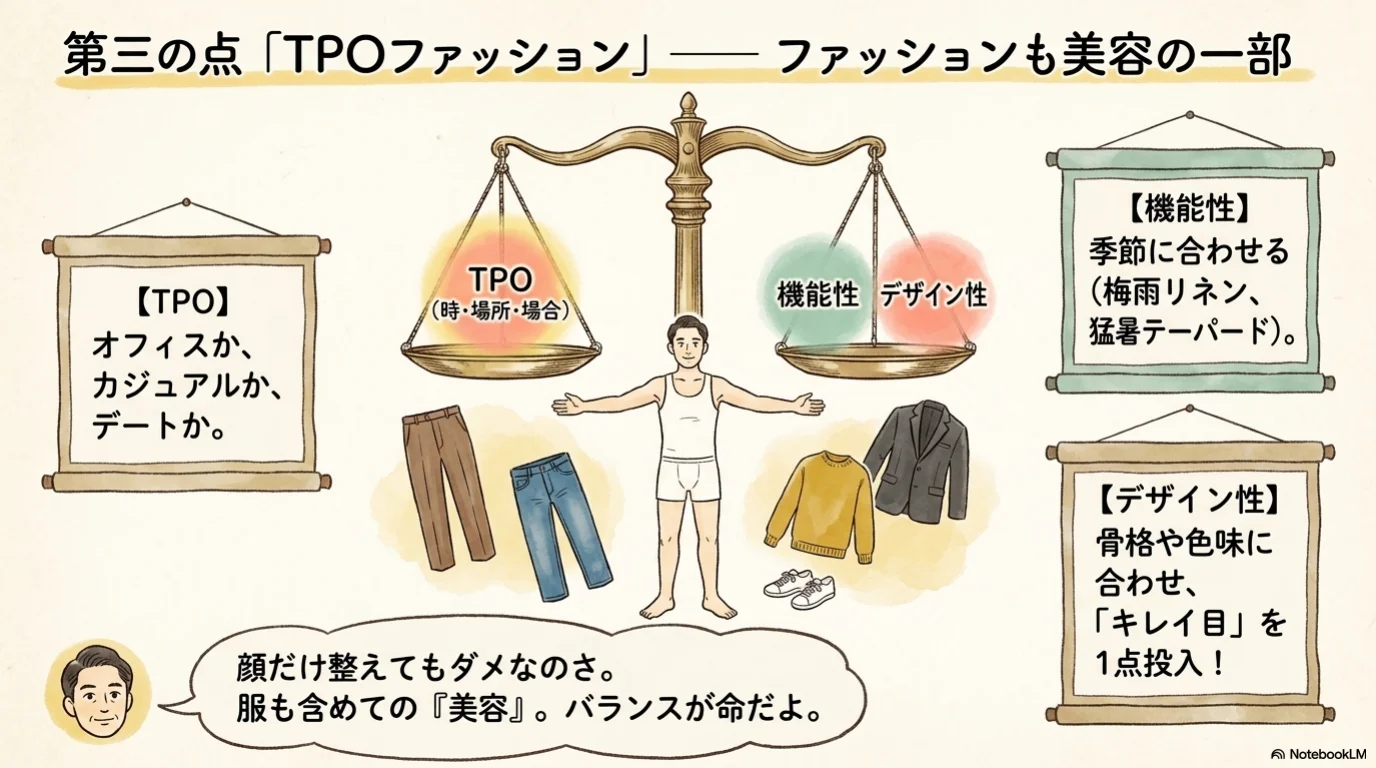 メンズ三点入門（10）